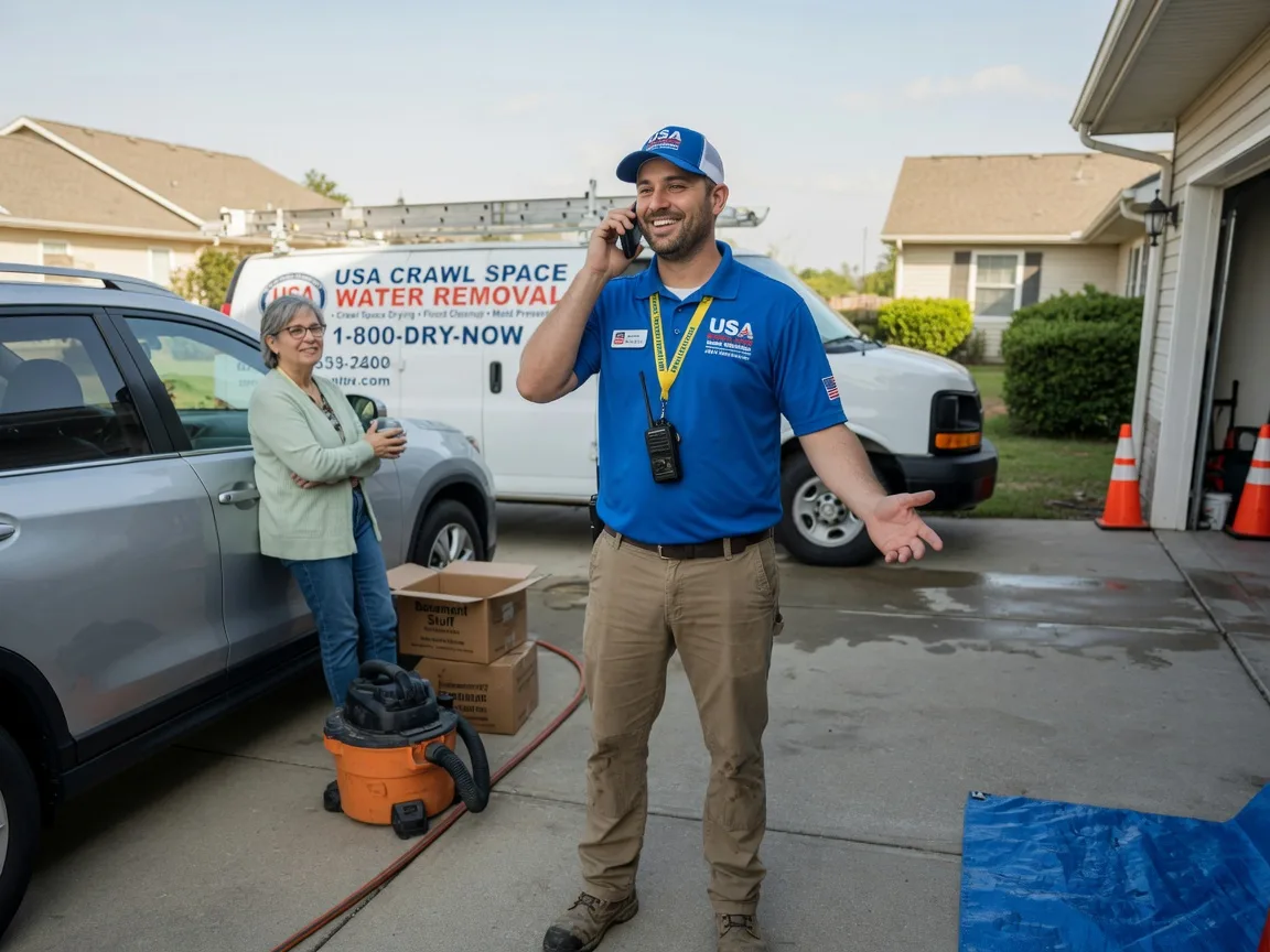 Crawl Space Water Removal Louvale, GA FAQs